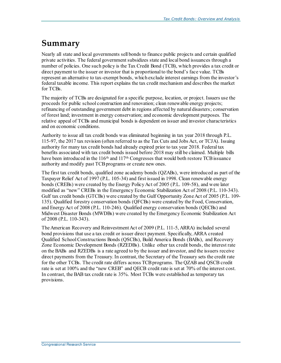 [20210401]R40523_税收抵免债券：概述和分析.pdf_第2页