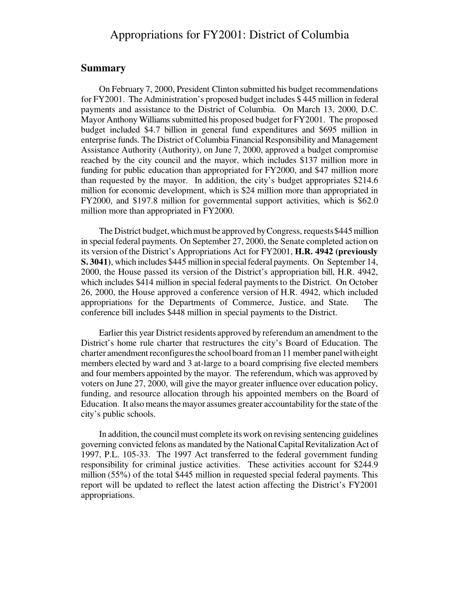 [20001127]RL30513_2001财年拨款：哥伦比亚特区.pdf_第3页