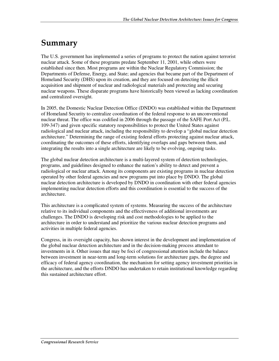[20090325]RL34574_全球核探测体系结构：国会议题.pdf_第2页