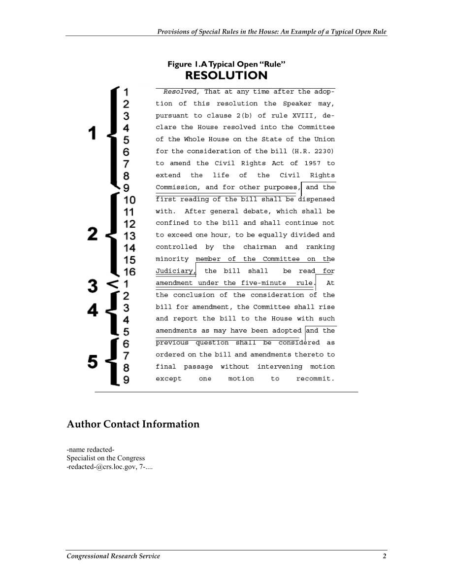 [20130131]98-334_众议院特别规则的规定：典型开放规则示例.pdf_第3页