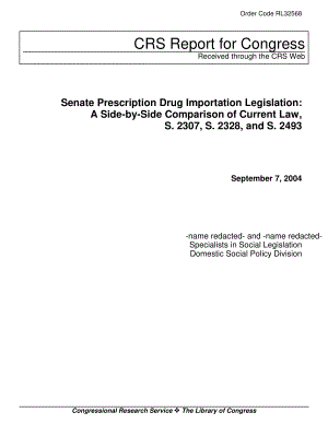 [20040907]RL32568_参议院处方药进口立法：现行法律的并列比较第2307、2328和2493条.pdf