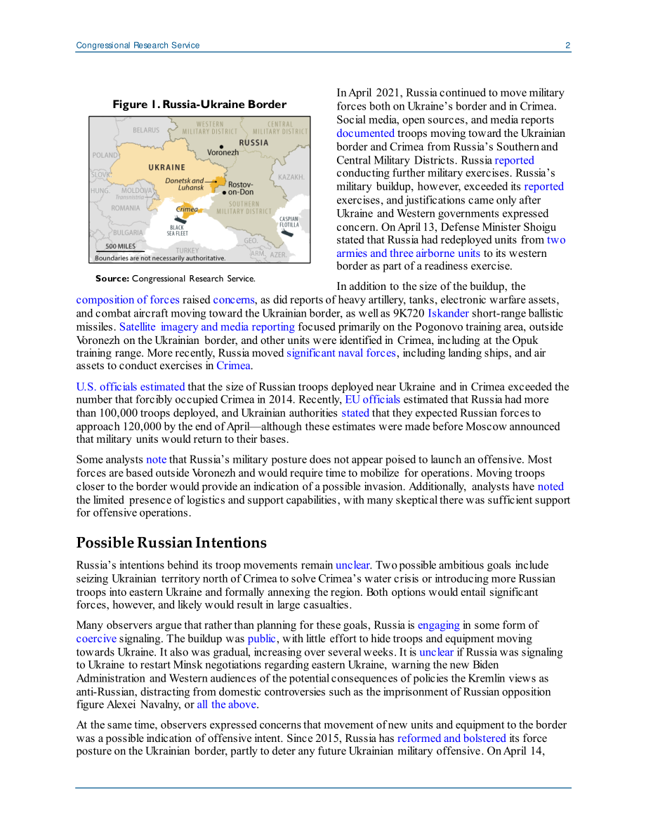 [20210427]IN11651_俄罗斯在乌克兰边境和被占领克里米亚的军事动员.pdf_第2页