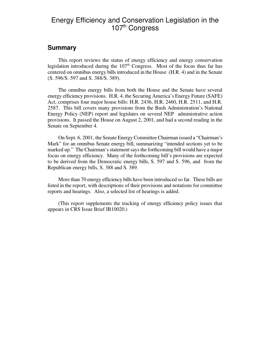 [20010919]RL31127_第107届国会能效和节能立法.pdf_第2页