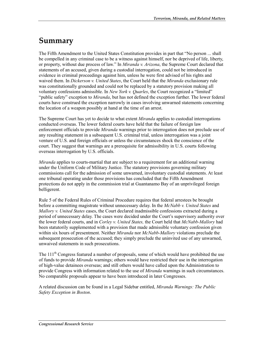 [20130424]R41252_恐怖主义、米兰达和相关事项.pdf_第2页