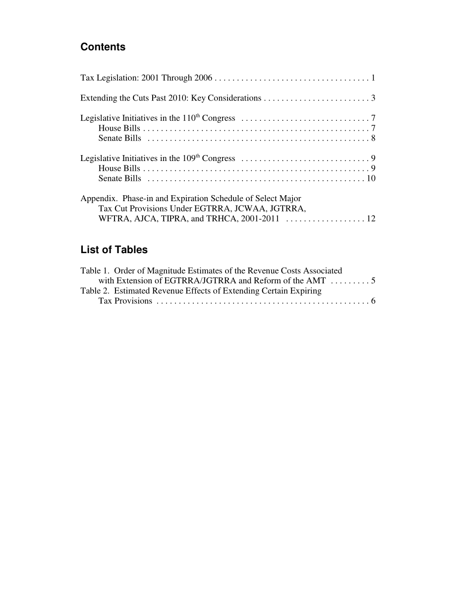 [20070719]RL34090_2001年至2006年减税政策到期.pdf_第3页