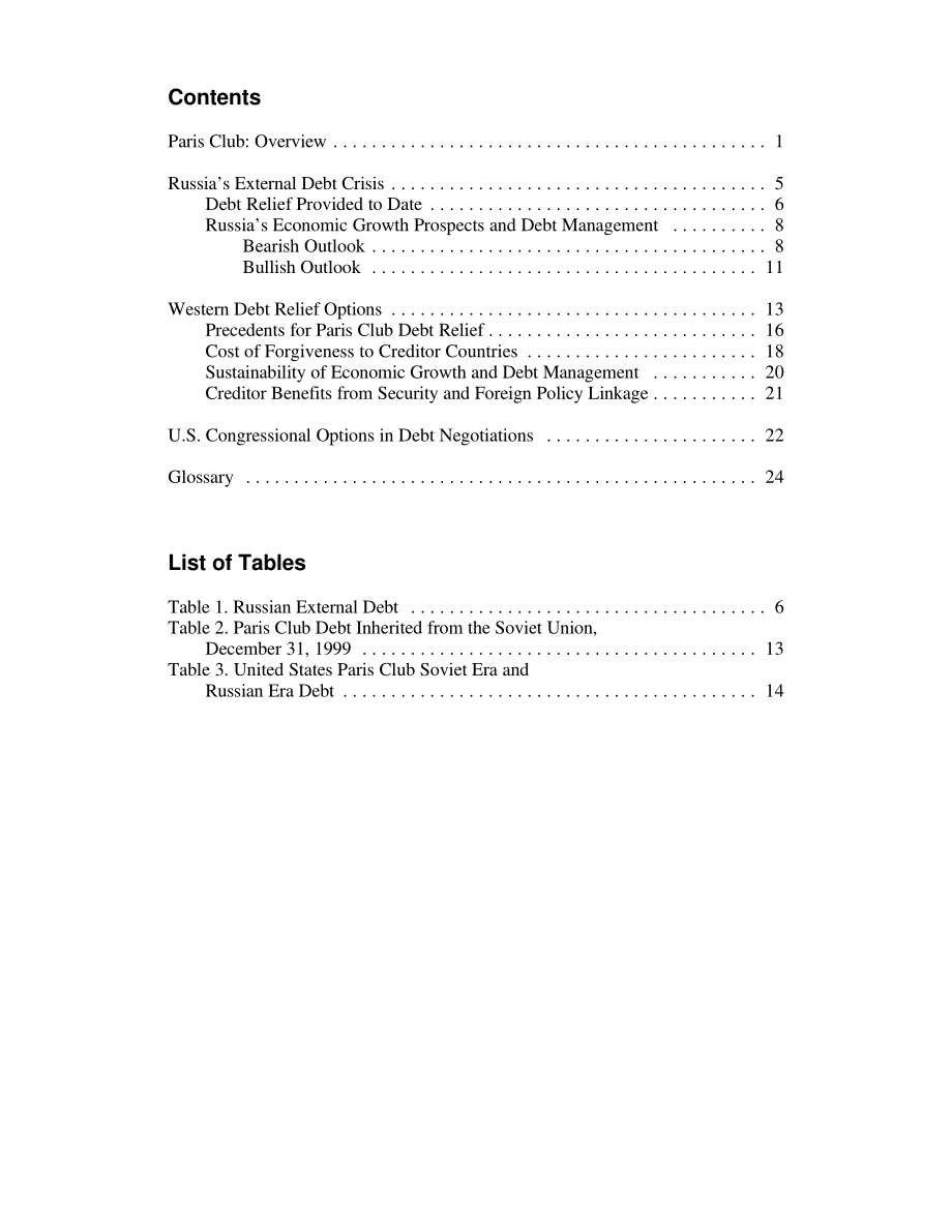 [20010606]RL30617_俄罗斯巴黎俱乐部债务和美国利益.pdf_第3页