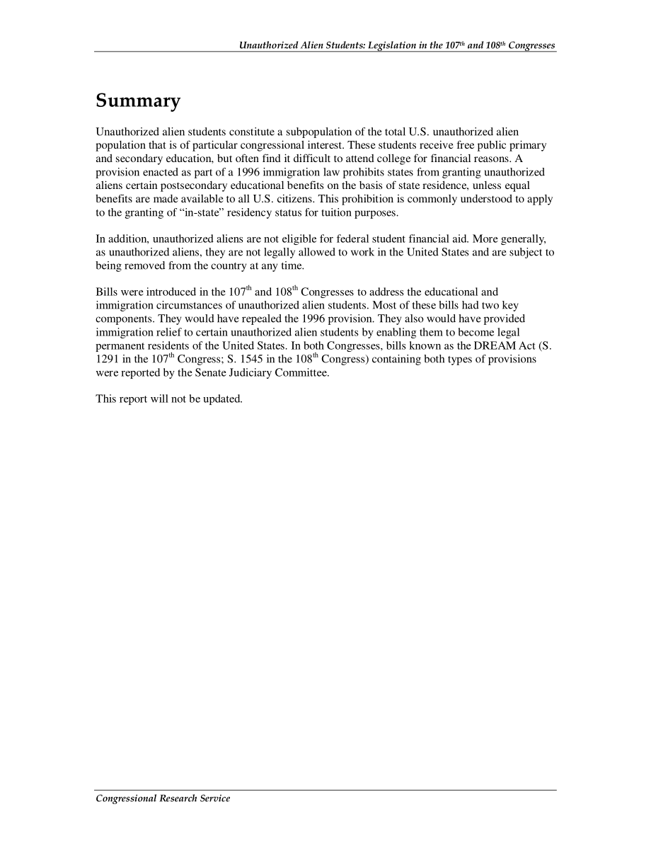 [20070117]RL31365_未经授权的外国学生：第107届和第108届国会的立法.pdf_第2页