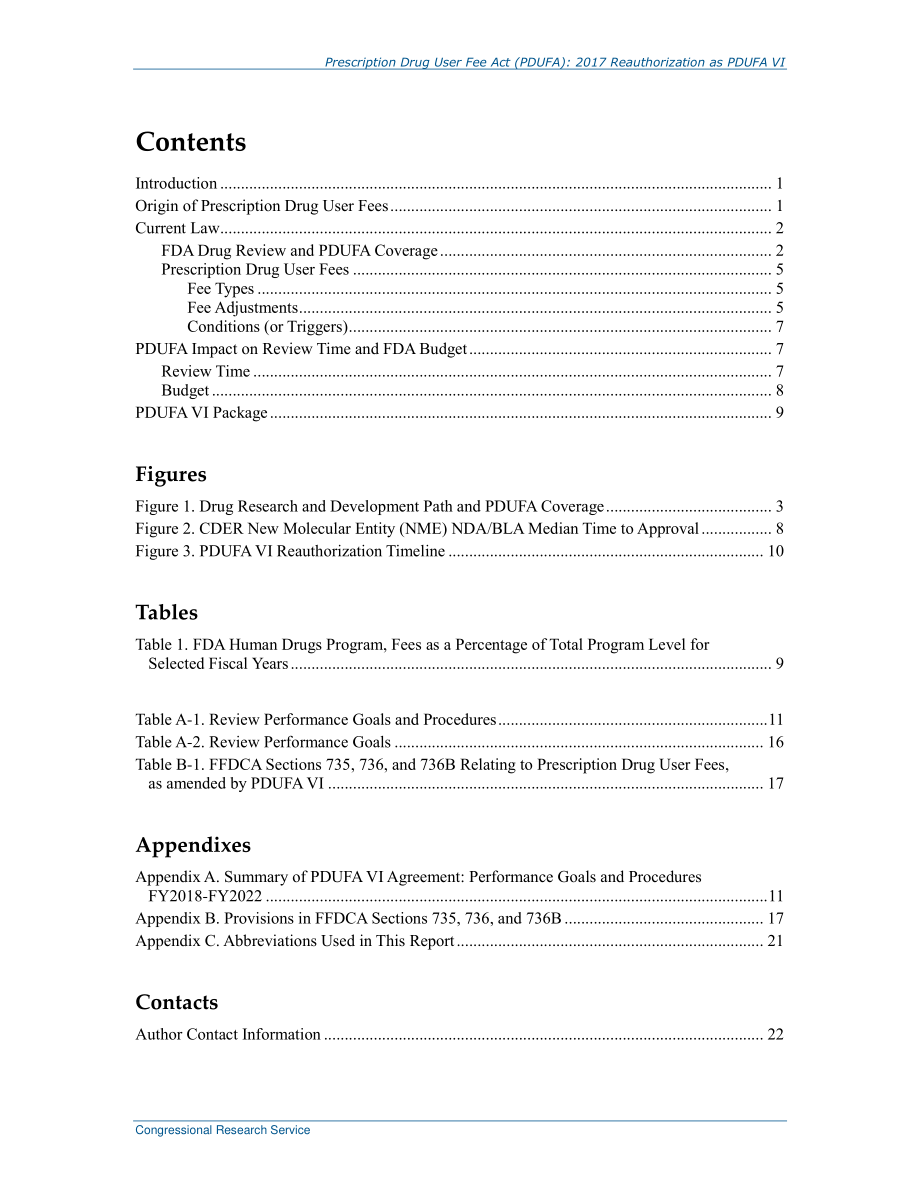 [20180316]R44864_《处方药使用费法案》（PDUFA）：2017年重新授权为PDUFA VI.pdf_第3页