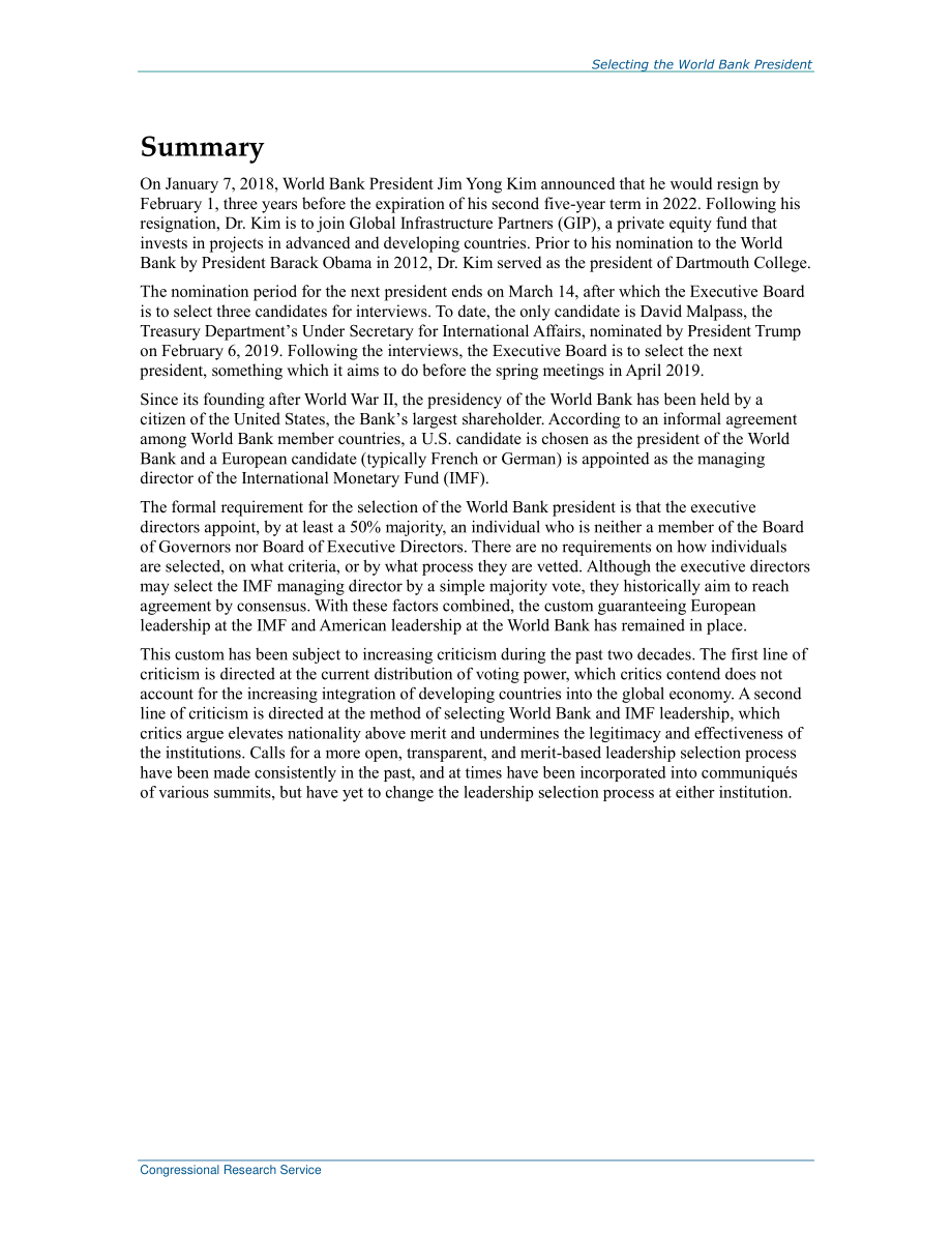 [20190208]R42463_选择世界银行行长.pdf_第2页