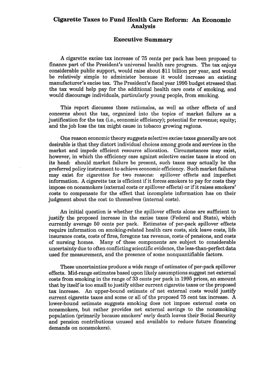 [19940308]94-214_香烟税为医疗改革提供资金：经济分析.pdf_第2页