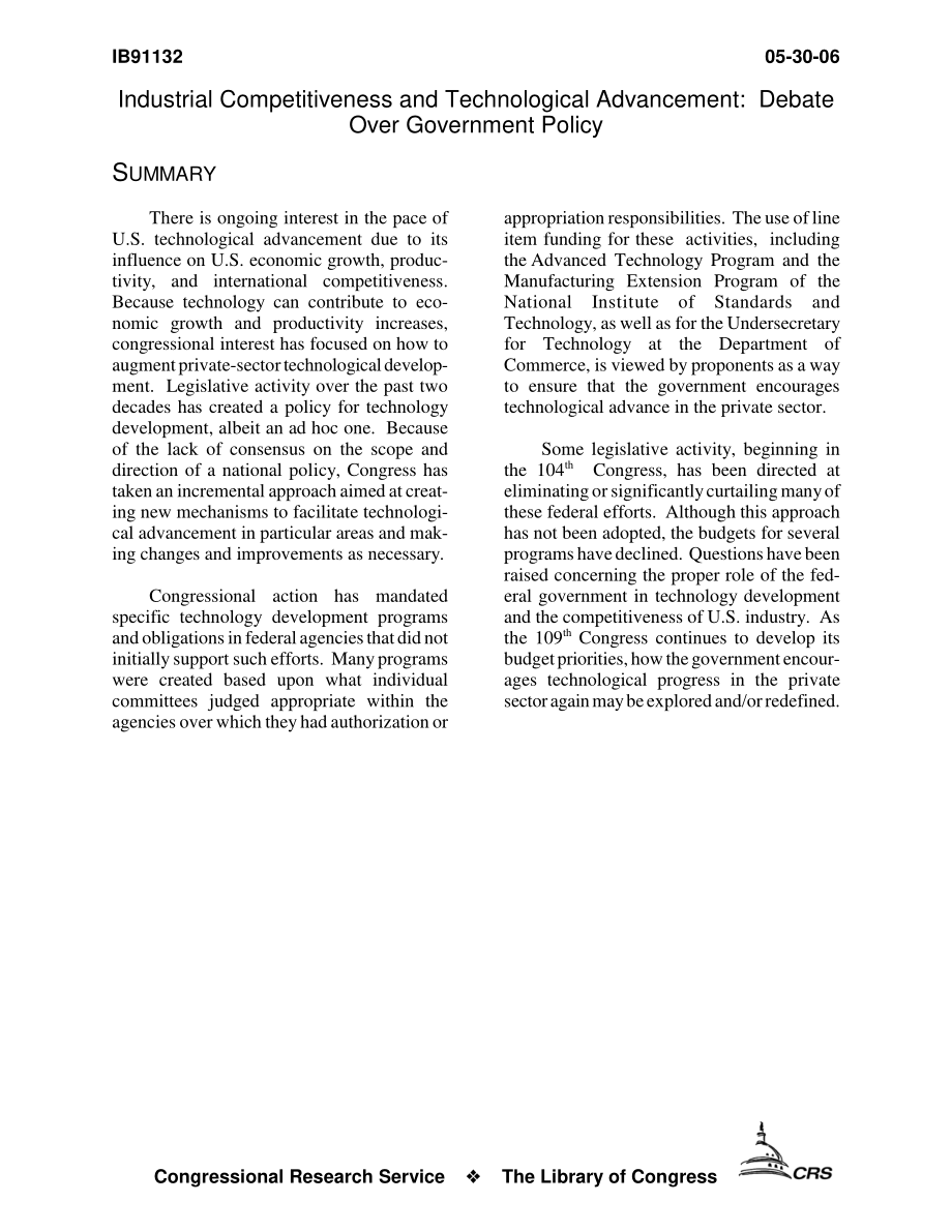 [20060530]IB91132_产业竞争力和技术进步：关于政府政策的辩论.pdf_第3页