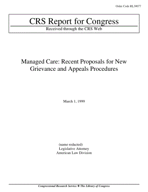 [19990301]RL30077_管理式护理：关于新申诉和上诉程序的最新提案.pdf
