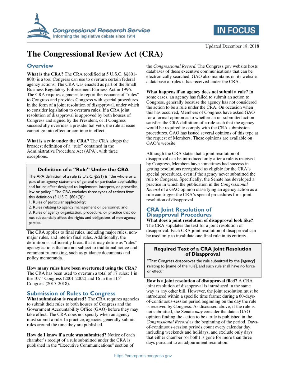 [20181218]IF10023_国会审查法案（CRA）.pdf_第1页
