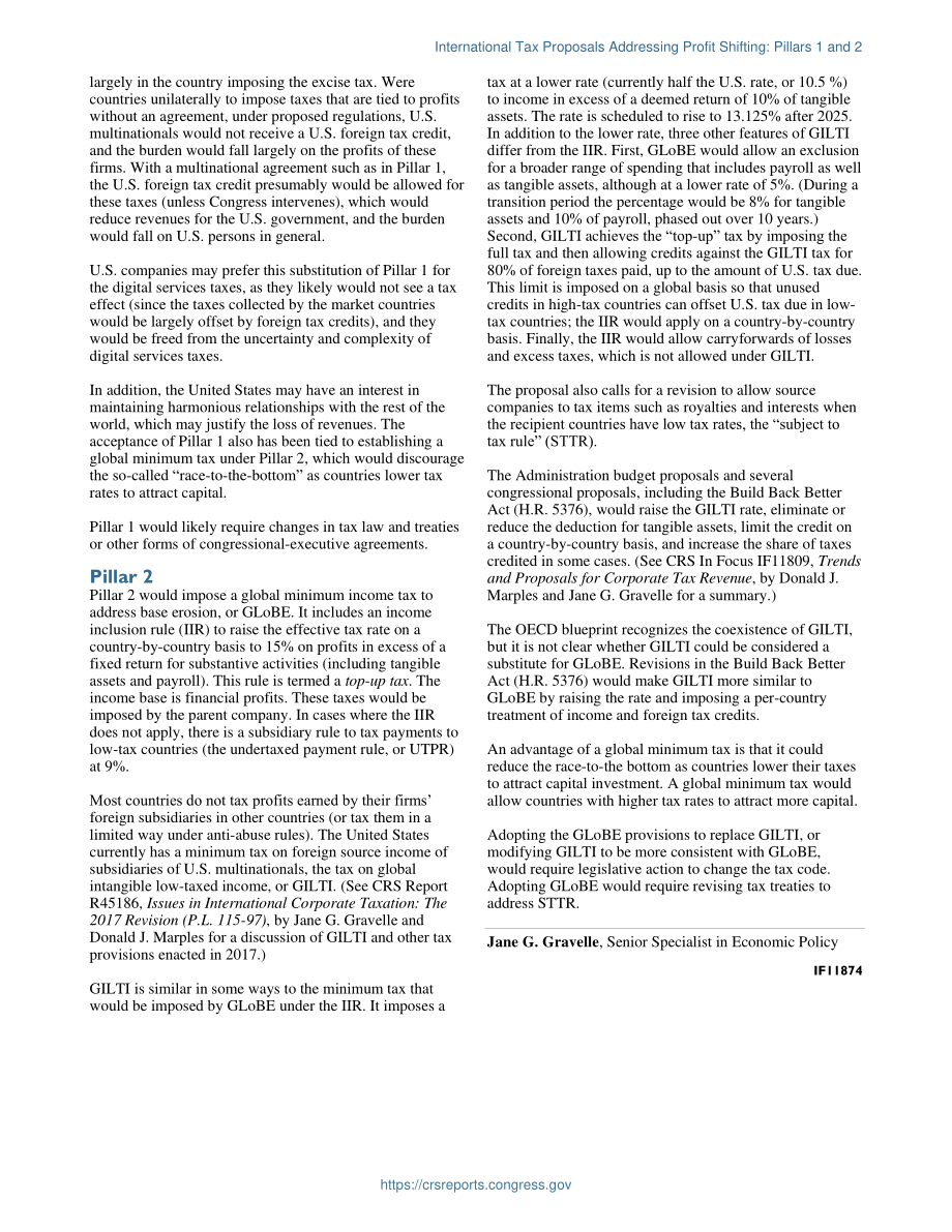 [20220310]IF11874_解决利润转移的国际税务提案：支柱1和2.pdf_第2页