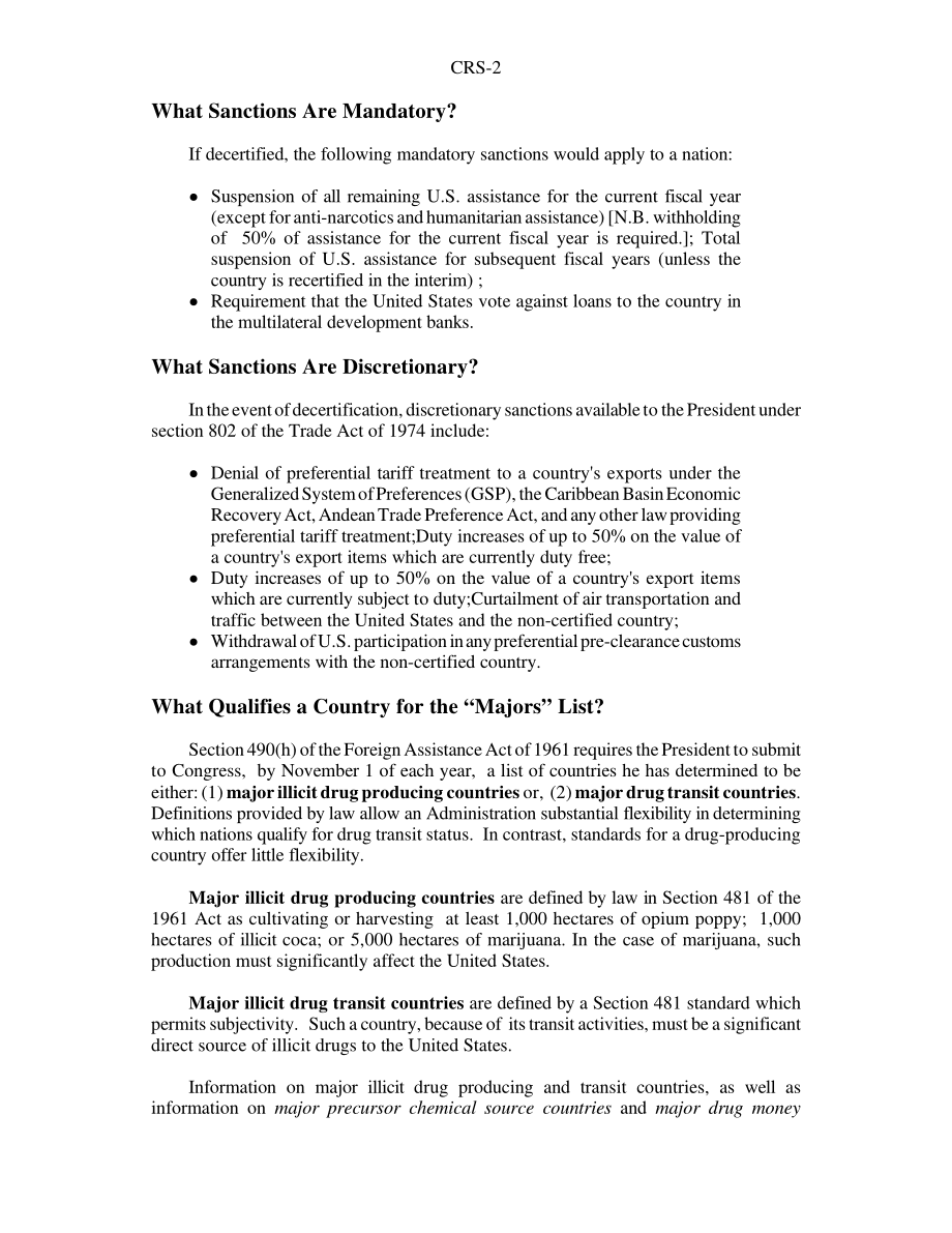 [20000327]98-159F_毒品生产国和贩运国的麻醉品认证：问题和答案.pdf_第2页