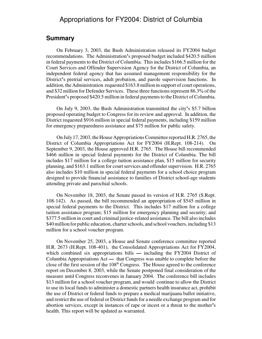 [20040113]RL31813_2004财年拨款：哥伦比亚特区.pdf_第3页
