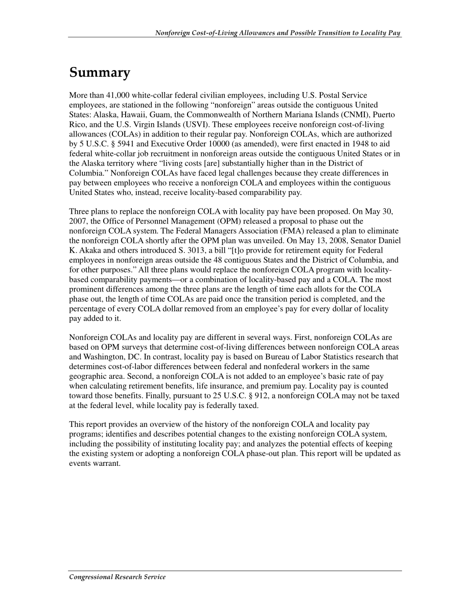 [20081201]R40079_非国外生活费津贴和可能向当地工资过渡.pdf_第2页