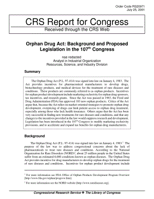[20010725]RS20971_孤儿药物法案：第107届国会的背景和拟议立法.pdf