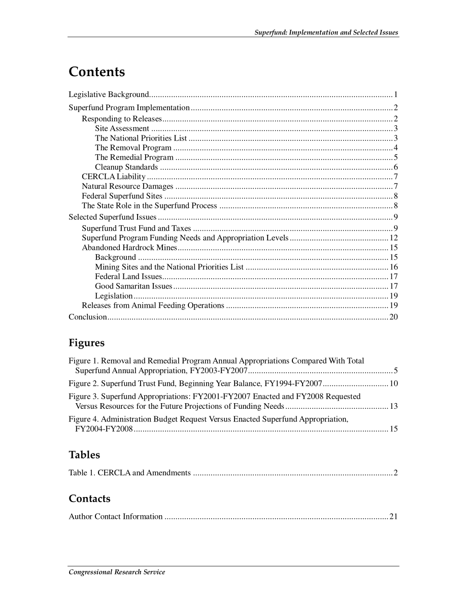 [20071126]RL33426_超级基金：实施和选定问题.pdf_第3页