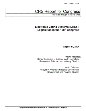 [20040811]RL32526_电子投票系统（DREs）：第108届国会的立法.pdf