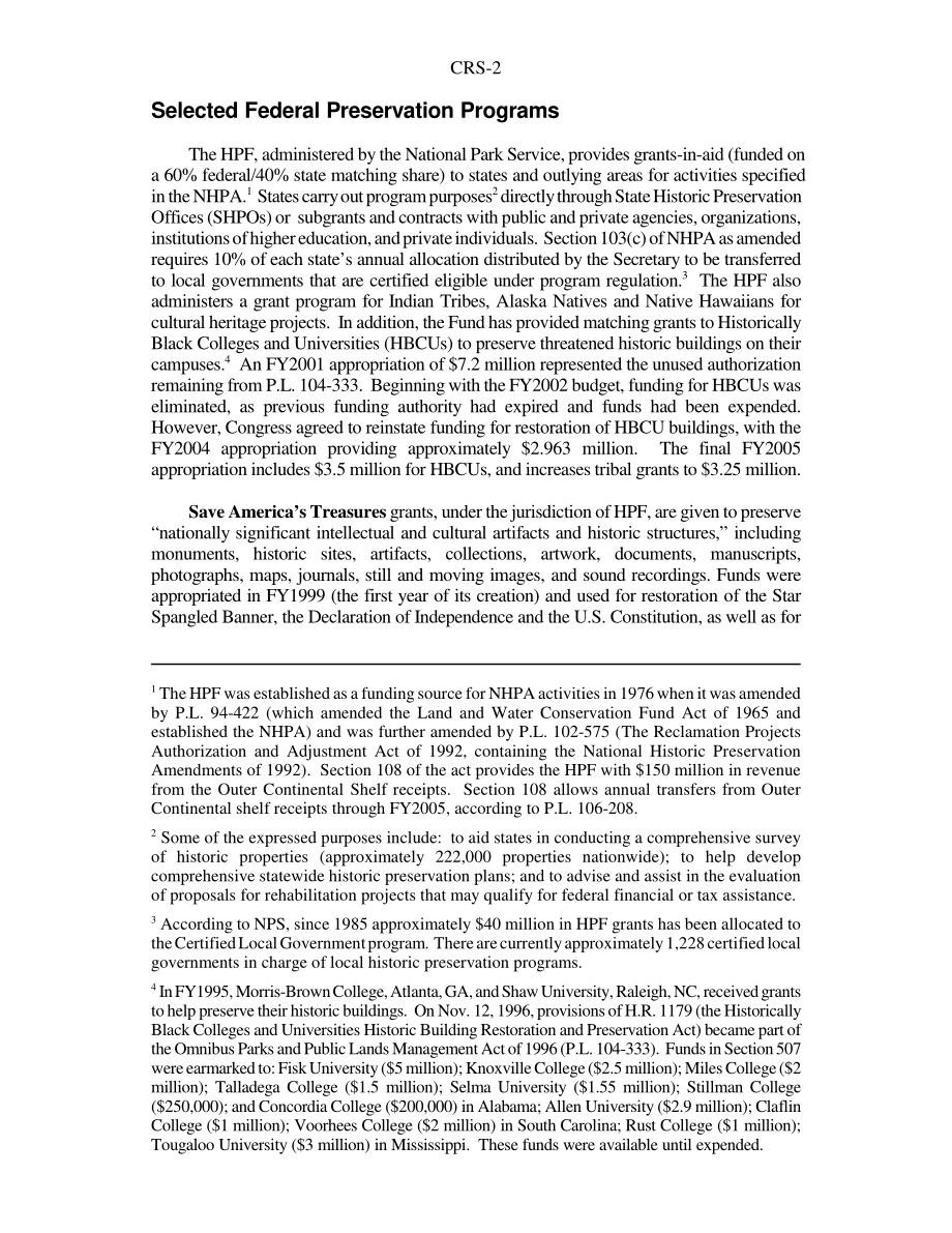 [20050105]96-123_历史保护：背景和资金.pdf_第2页