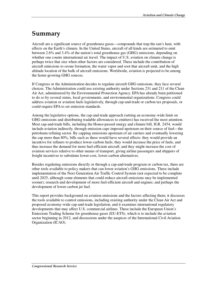 [20100127]R40090_航空和气候变化.pdf_第2页
