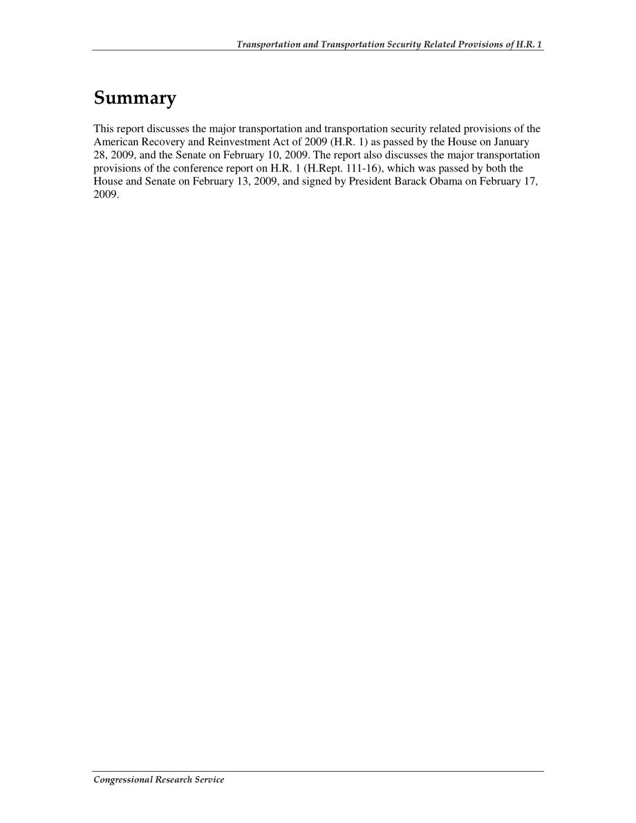 [20090217]R40214_众议院和参议院刺激法案（H.R.1).pdf_第2页