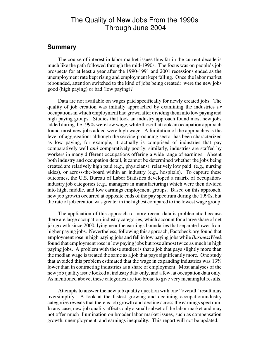 [20040922]RL32576_1990年代至2004年6月新工作的质量.pdf_第2页