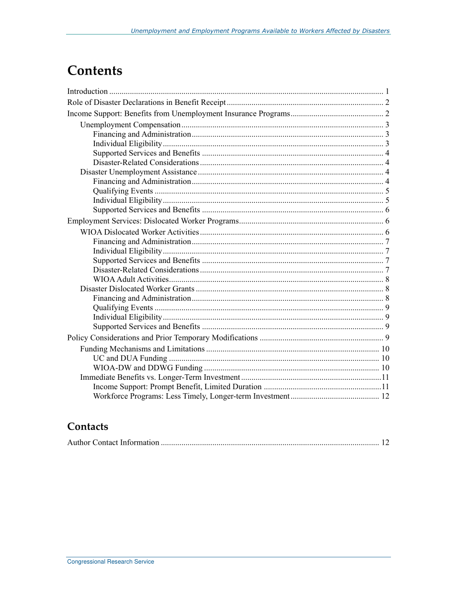 [20180430]R45182_向受灾害影响的工人提供的失业和就业计划.pdf_第3页