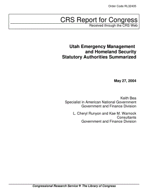 [20040527]RL32405_犹他州应急管理和国土安全法定机构总结.pdf