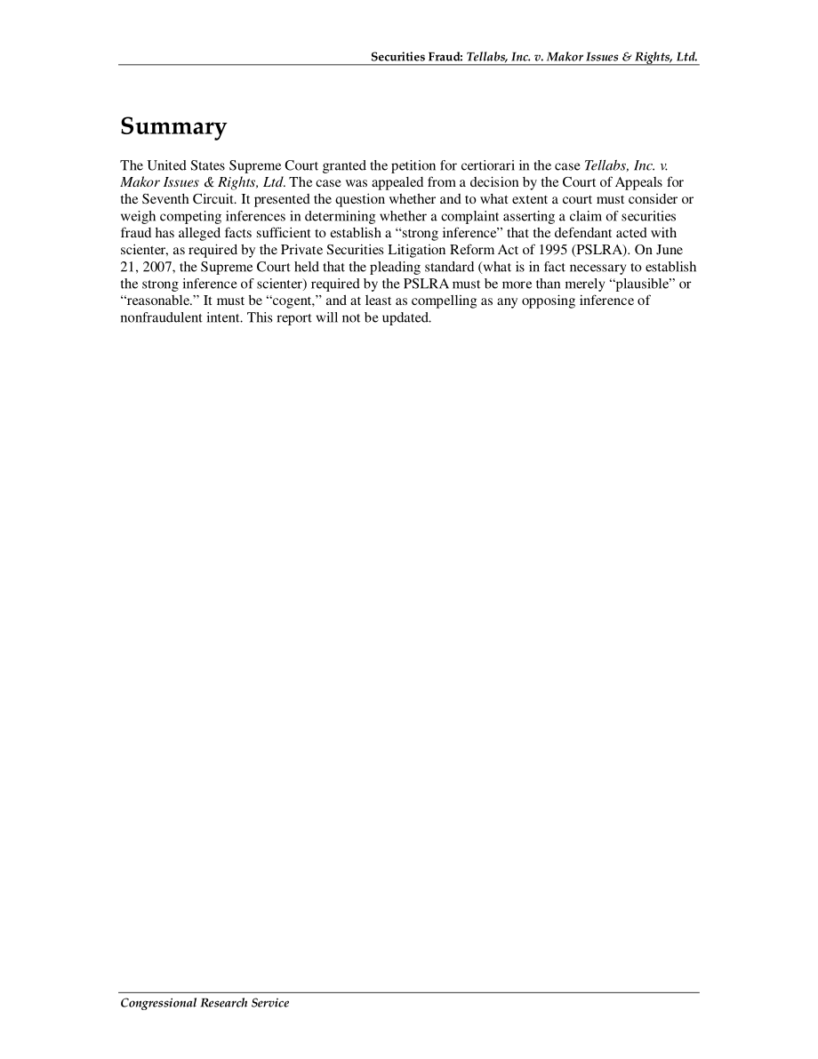 [20070717]RS22634_证券欺诈：TellabsInc.诉Makor Issues&Rights有限公司.pdf_第2页