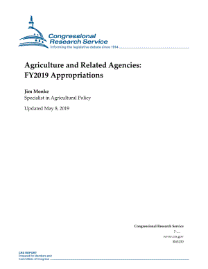 [20190508]R45230_农业和相关机构：2019财年拨款.pdf