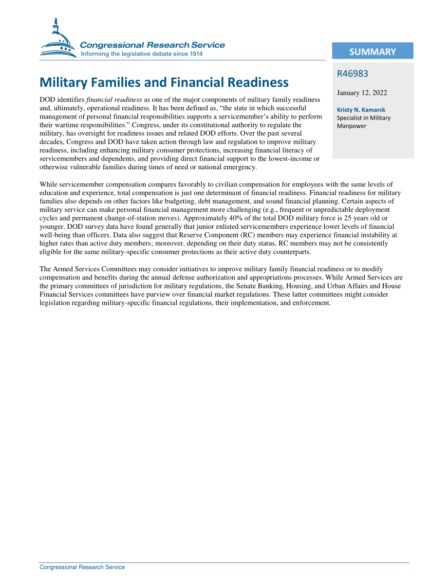 [20220112]R46983_军人家庭和财务准备.pdf_第2页