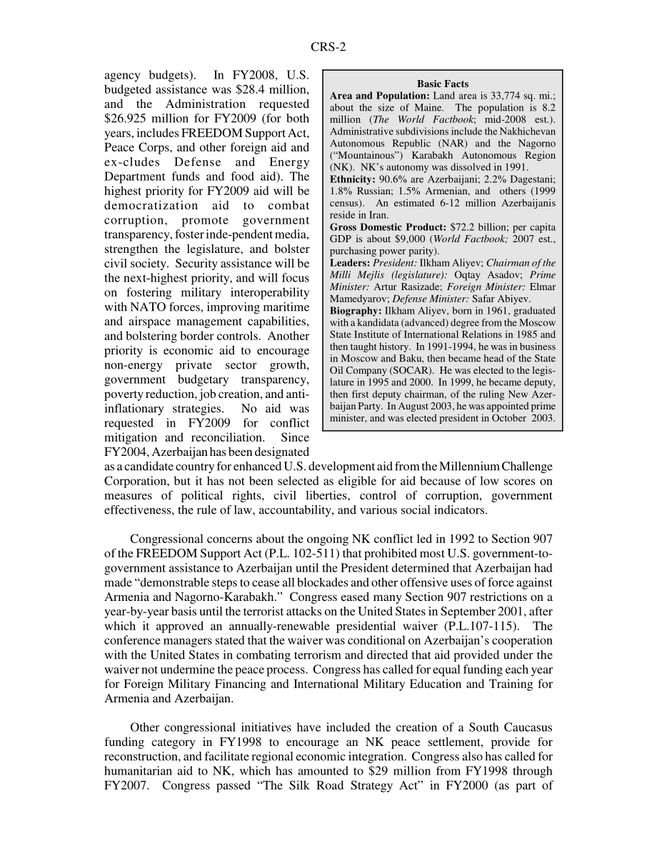 [20080611]97-522F_阿塞拜疆：近期发展和美国利益.pdf_第2页