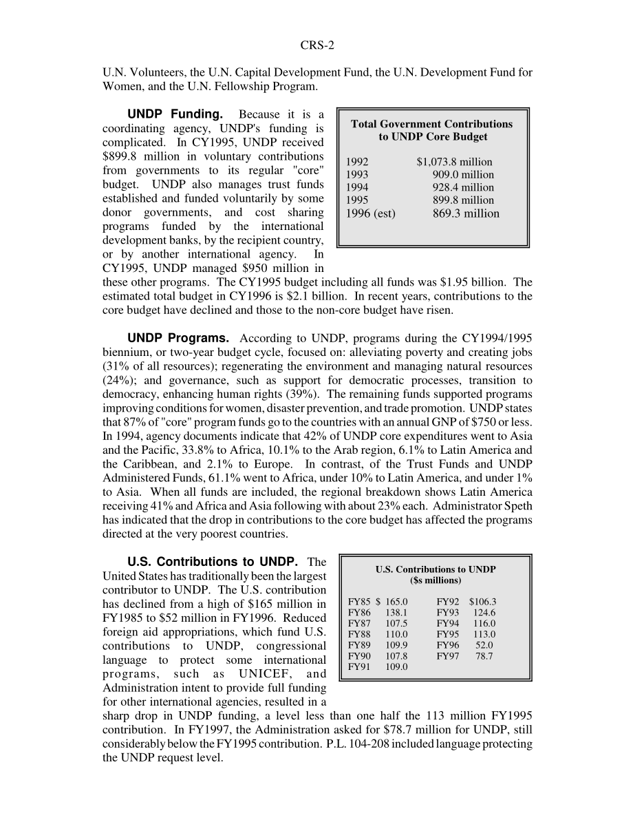 [19970207]97-197_N开发计划：国会背景和议题.pdf_第2页