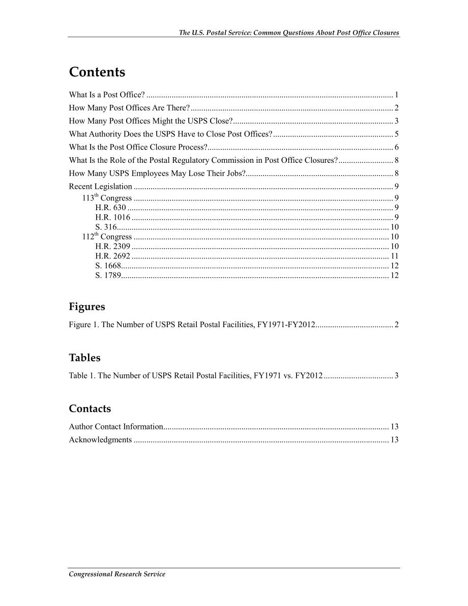 [20130529]R41950_美国邮政局：关于邮局关闭的常见问题.pdf_第3页