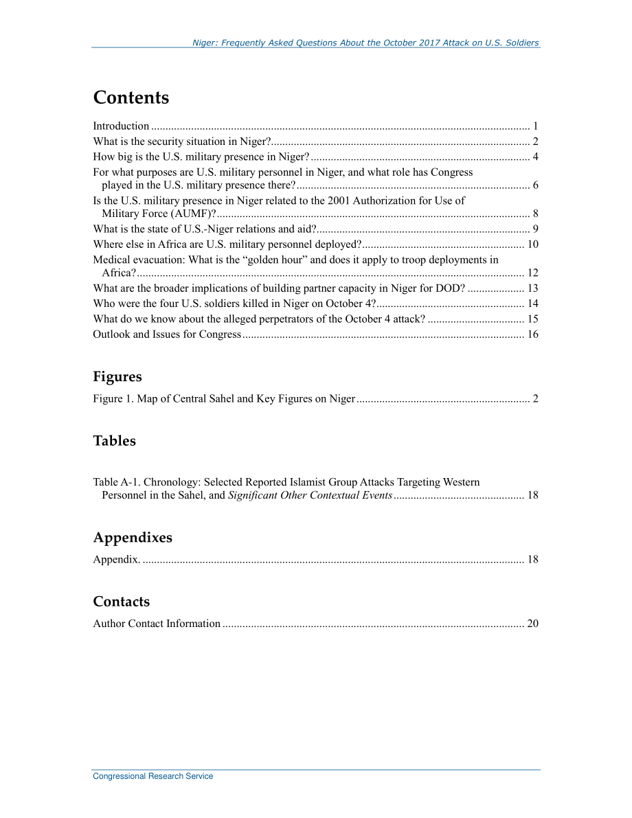 [20171027]R44995_尼日尔：关于2017年10月袭击美国士兵的常见问题.pdf_第3页