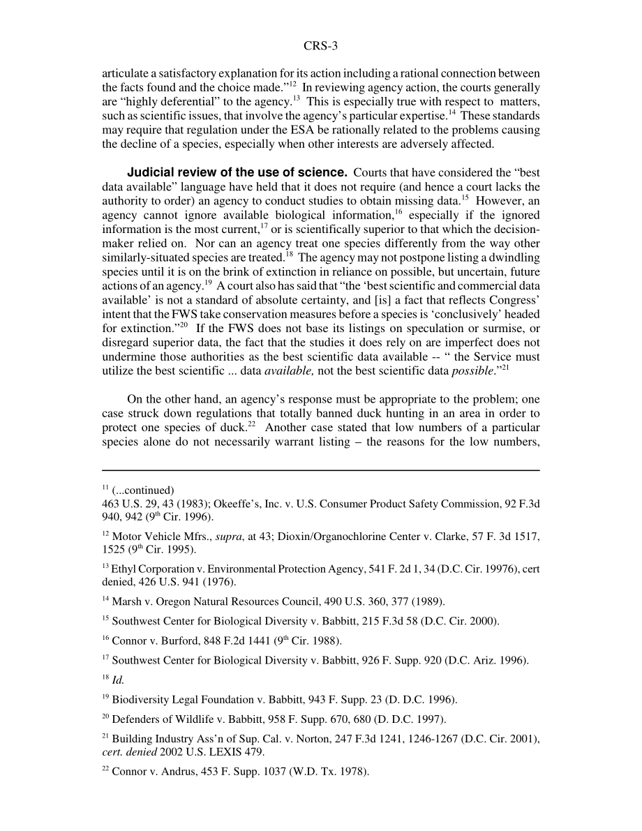 [20030716]RS21500_《濒危物种法案》（ESA）、“健全科学”和法院.pdf_第3页