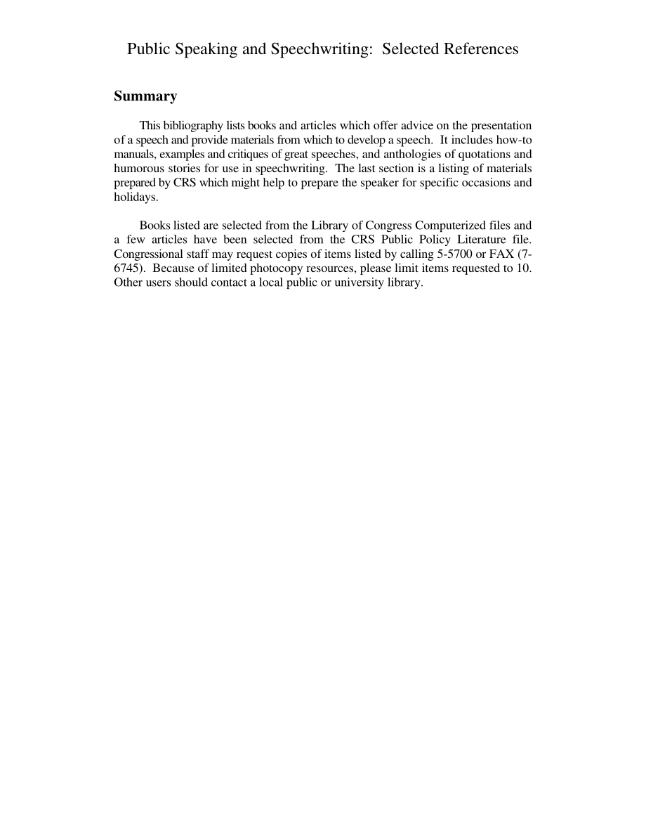[19961220]97-26L_公共演讲和演讲稿撰写：选定的引用.pdf_第2页