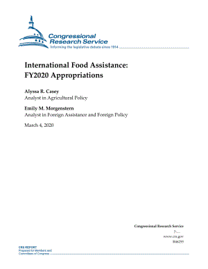 [20200304]R46255_国际粮食援助：2020财年拨款.pdf