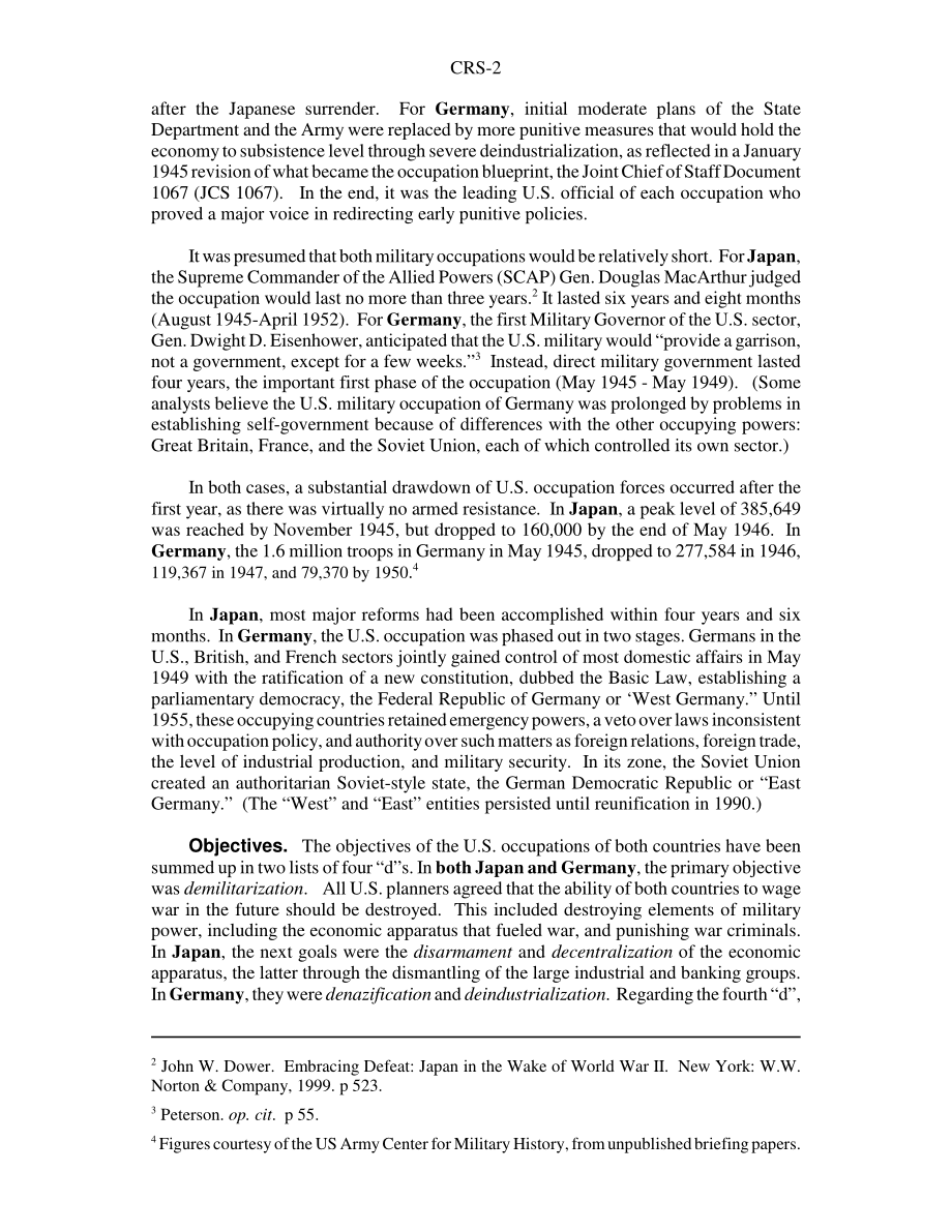 [20030130]RS21404_美国占领伊拉克？日本和德国经验提出的问题.pdf_第2页