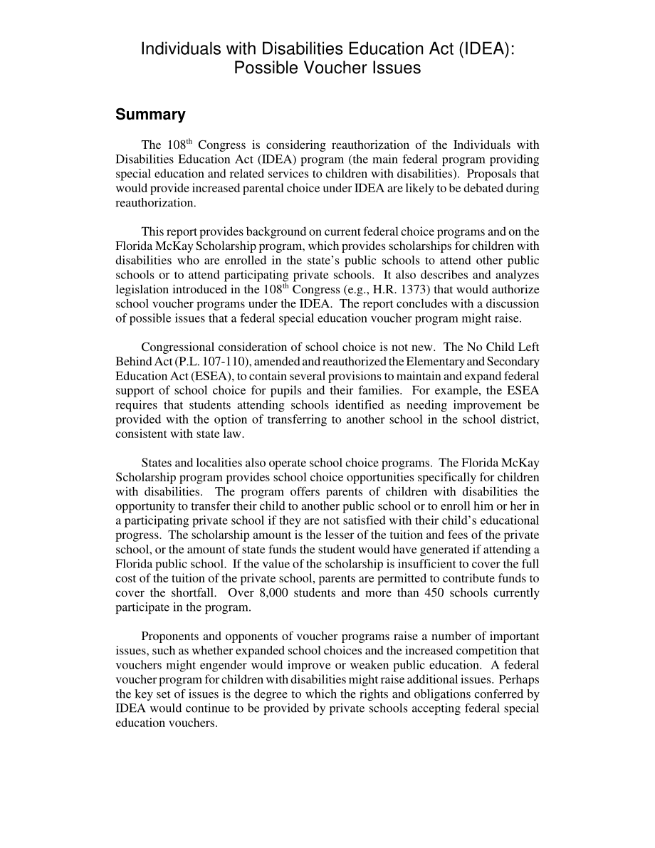 [20030408]RL31489_《残疾人教育法》（IDEA）：可能的凭证问题.pdf_第2页