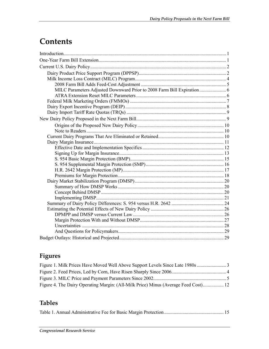 [20131022]R42736_下一个农业法案中的乳制品政策建议.pdf_第3页