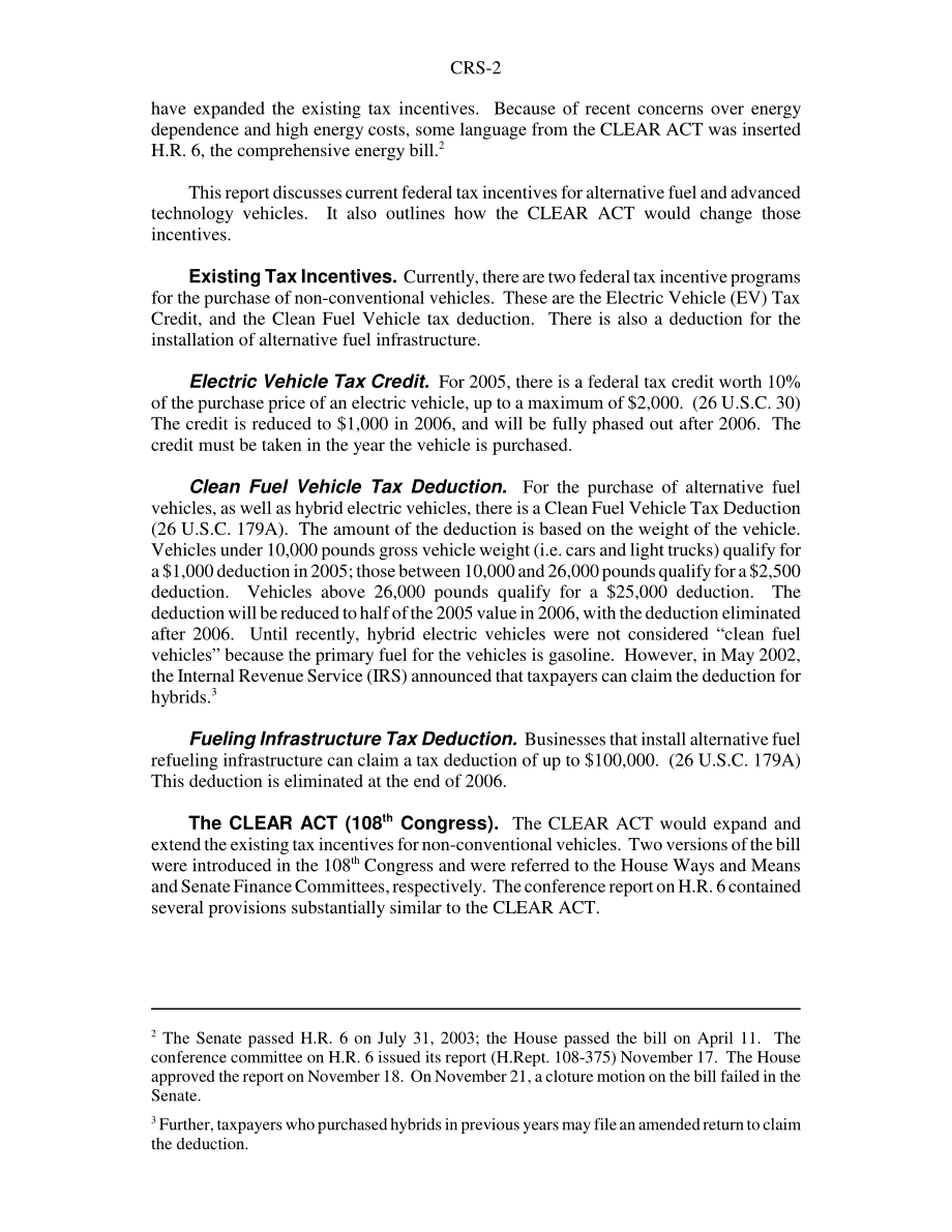 [20041217]RS21277_替代燃料汽车税收优惠和CLEAR法案.pdf_第2页