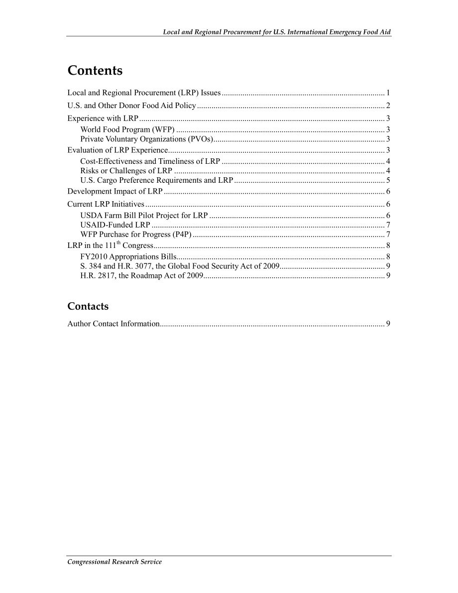 [20100126]R40759_美国国际紧急粮食援助的地方和地区采购.pdf_第3页