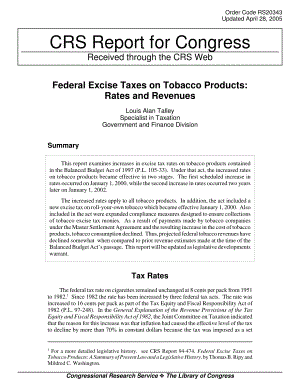 [20050428]RS20343_烟草产品联邦消费税：费率和收入.pdf