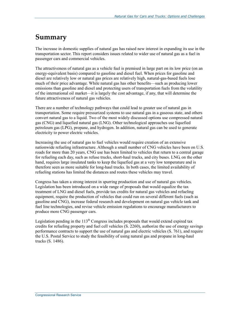 [20141119]R43791_汽车和卡车用天然气：选项和挑战.pdf_第2页