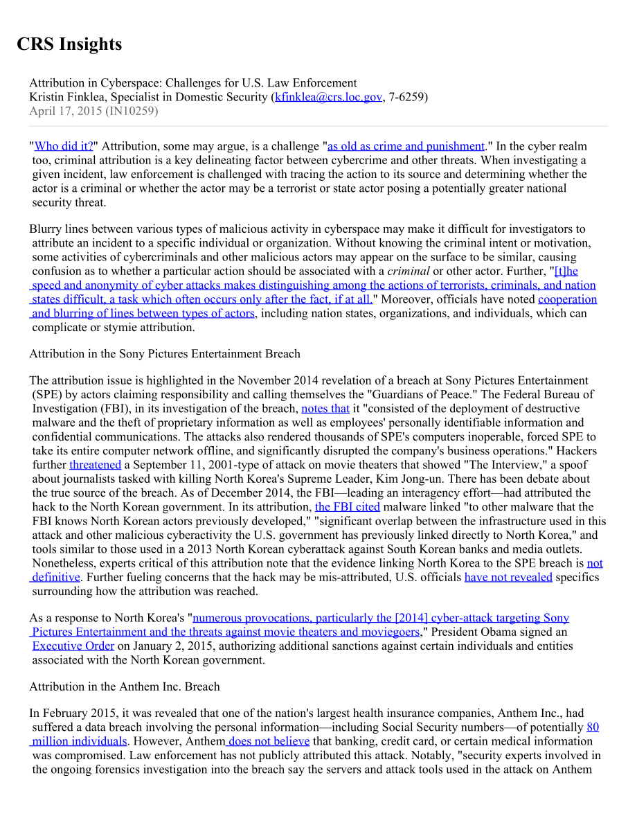 [20150417]IN10259_网络空间中的归属：美国执法面临的挑战.pdf_第1页