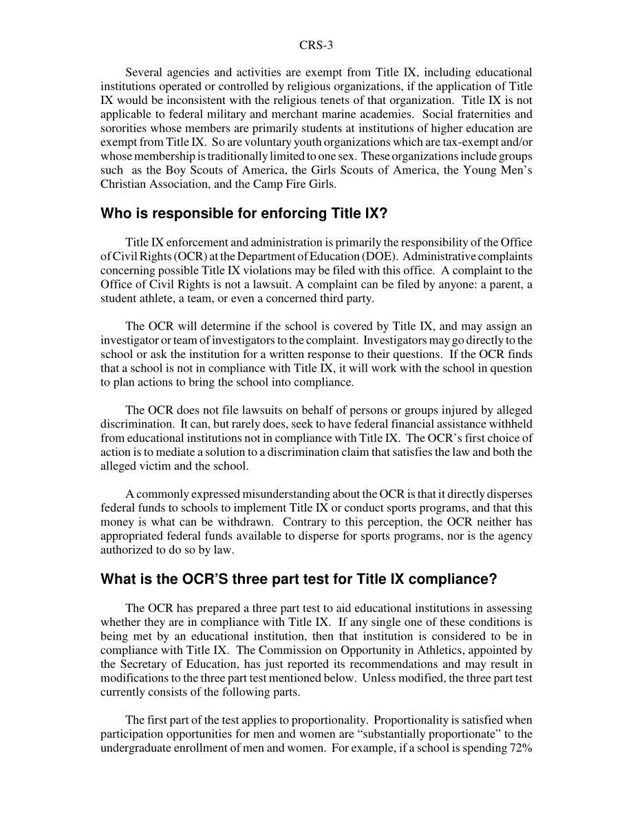 [20030303]RS20460_第九篇与体育中的性别偏见：常见问题解答.pdf_第3页