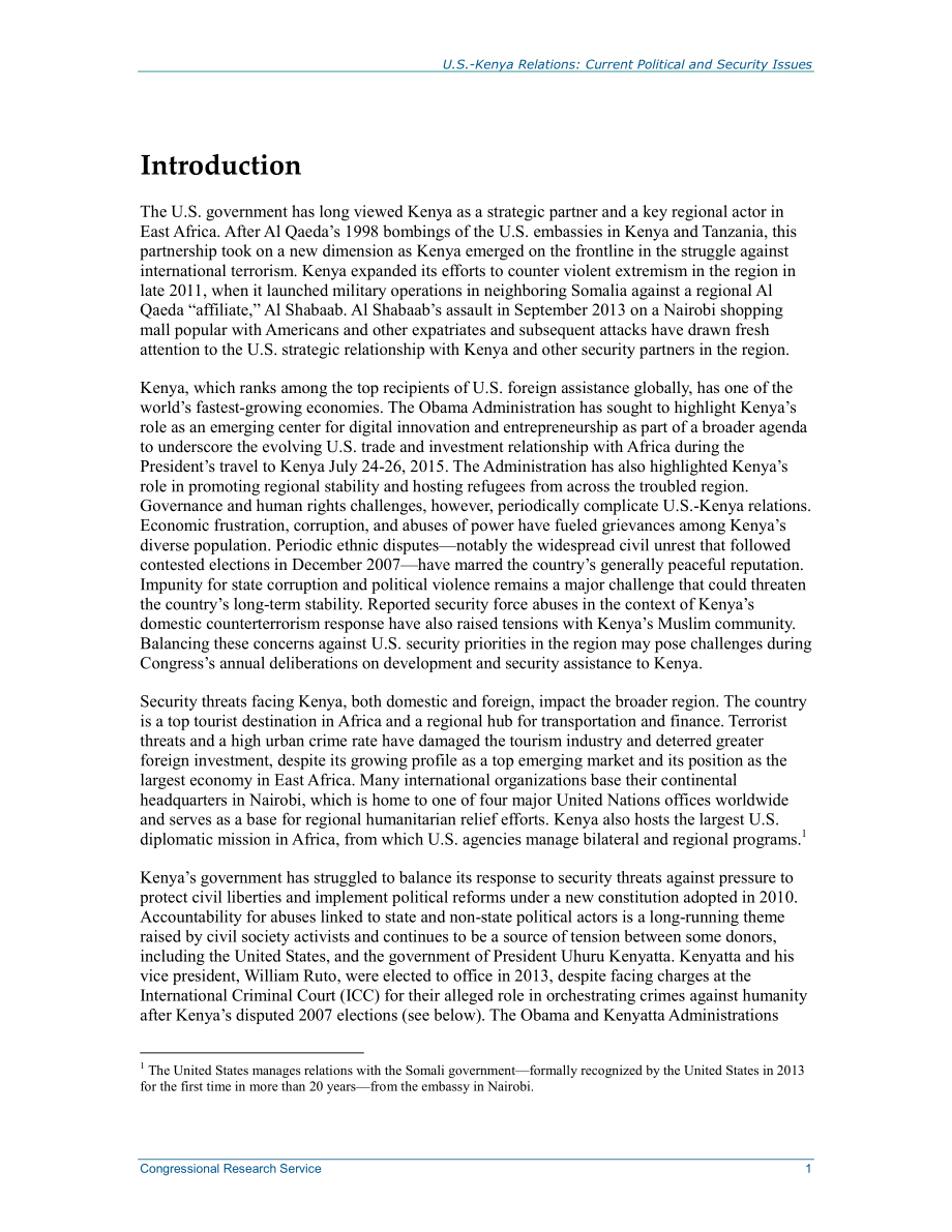 [20150723]R42967_美肯关系：当前的政治和安全问题.pdf_第3页
